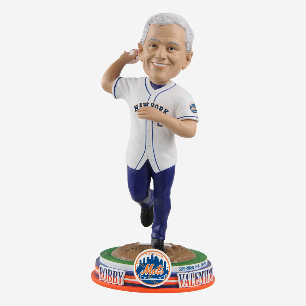 Bobby Valentine New York Mets First Pitch Bobblehead FOCO - FOCO.com