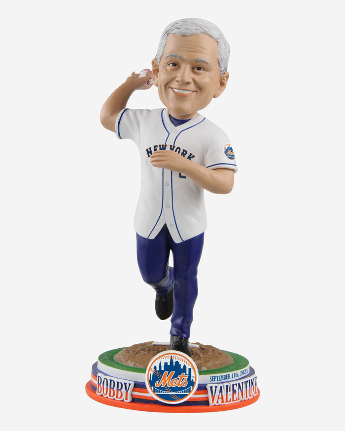 Bobby Valentine New York Mets First Pitch Bobblehead FOCO - FOCO.com