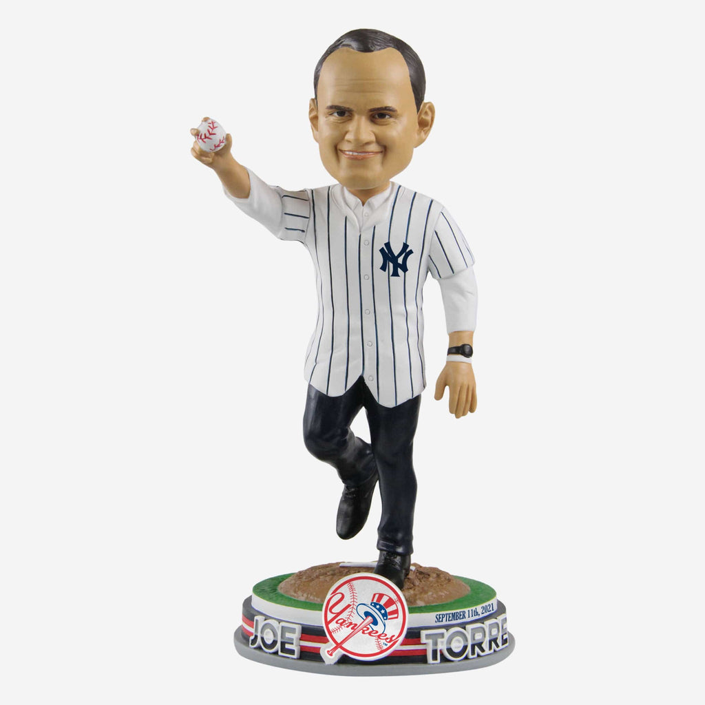 Joe Torre New York Yankees First Pitch Bobblehead FOCO - FOCO.com