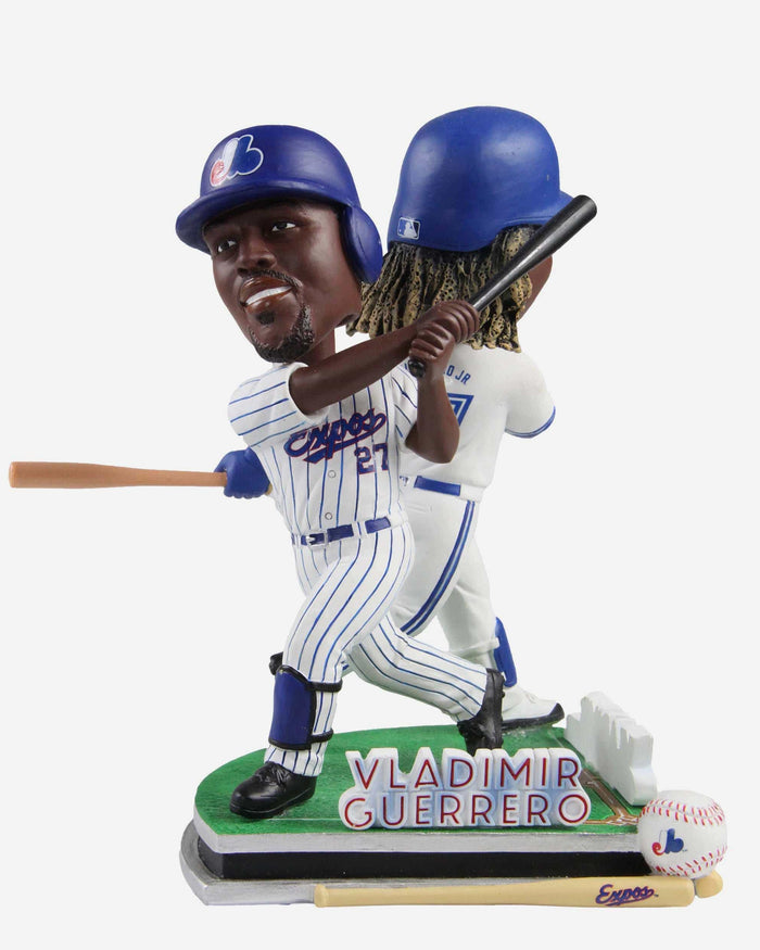 Vladimir Guerrero & Vladimir Guerrero Jr Toronto Blue Jays Father & Son Bobblehead FOCO - FOCO.com