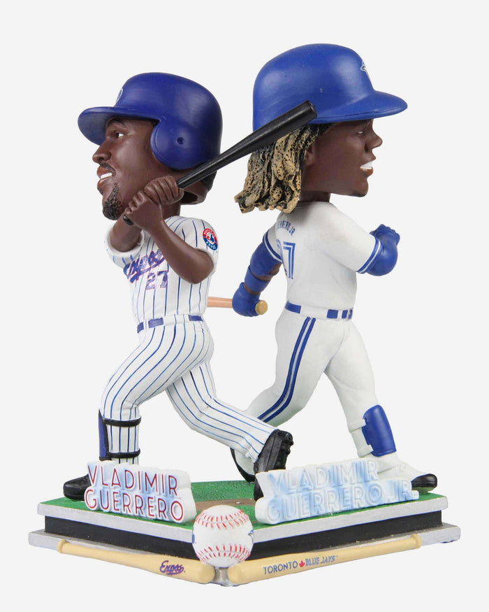 Vladimir Guerrero & Vladimir Guerrero Jr Toronto Blue Jays Father & Son Bobblehead FOCO - FOCO.com