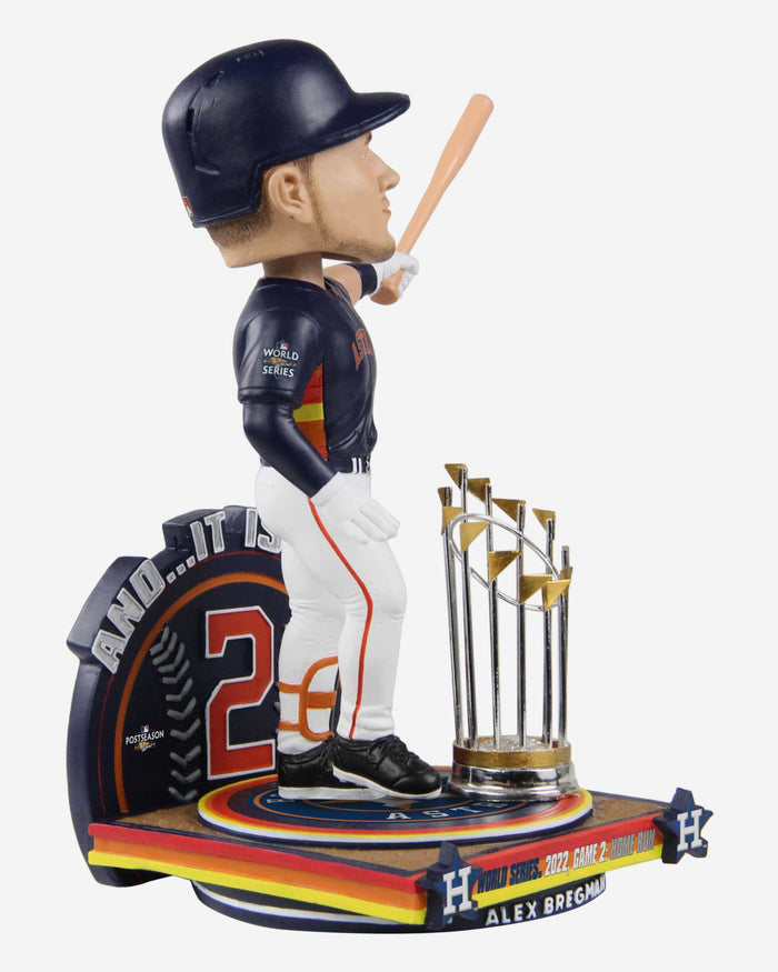 Alex Bregman Houston Astros 2022 World Series Champions Moment Bobblehead FOCO - FOCO.com