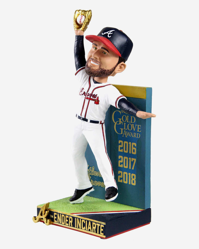 Ender Inciarte Atlanta Braves Ambassador Gold Glove Bobblehead FOCO - FOCO.com