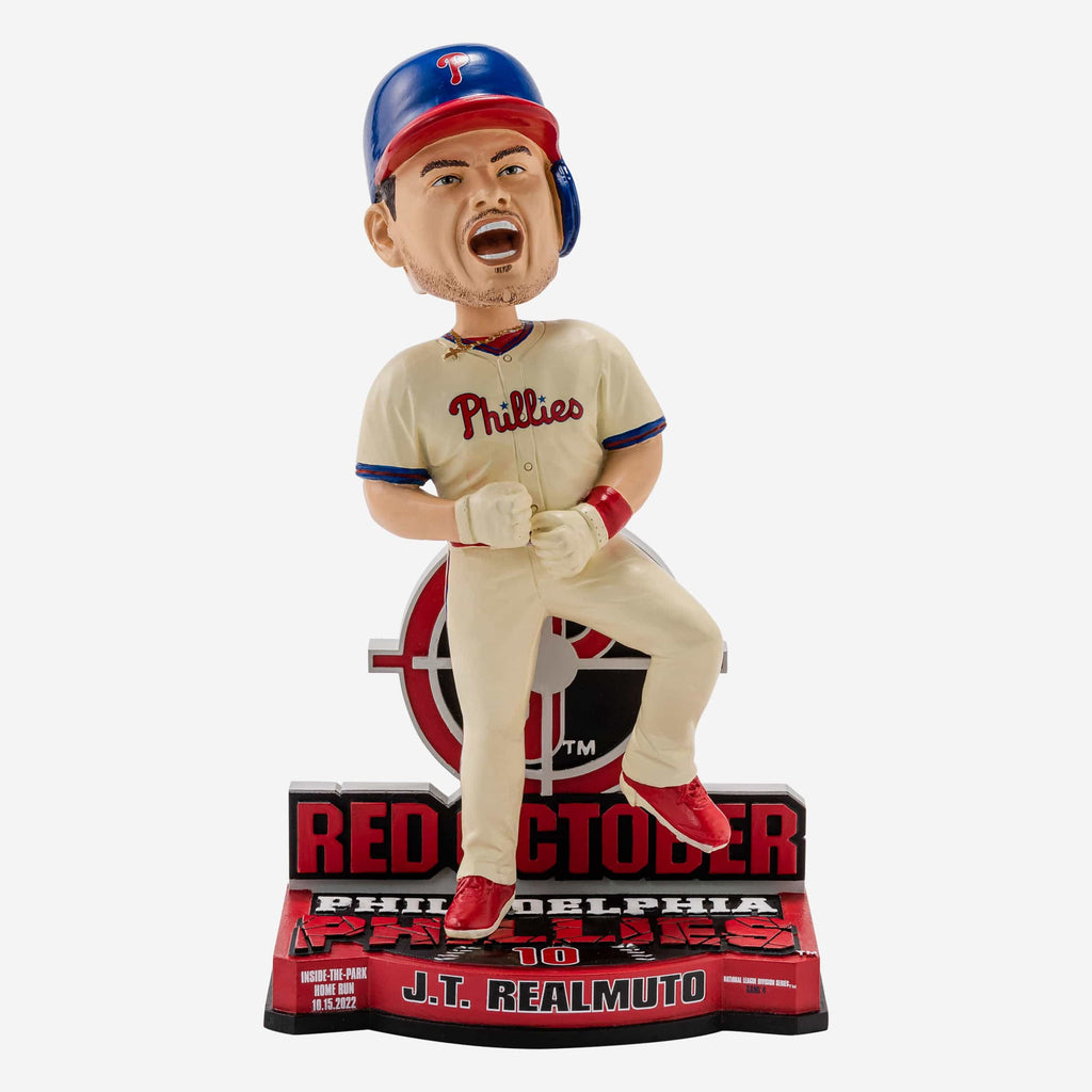JT Realmuto Philadelphia Phillies Red October Gamebreaker Bobblehead FOCO - FOCO.com