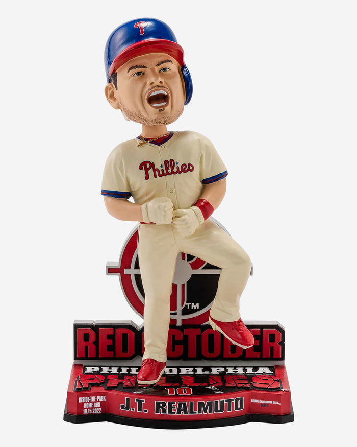 JT Realmuto Philadelphia Phillies Red October Gamebreaker Bobblehead FOCO - FOCO.com