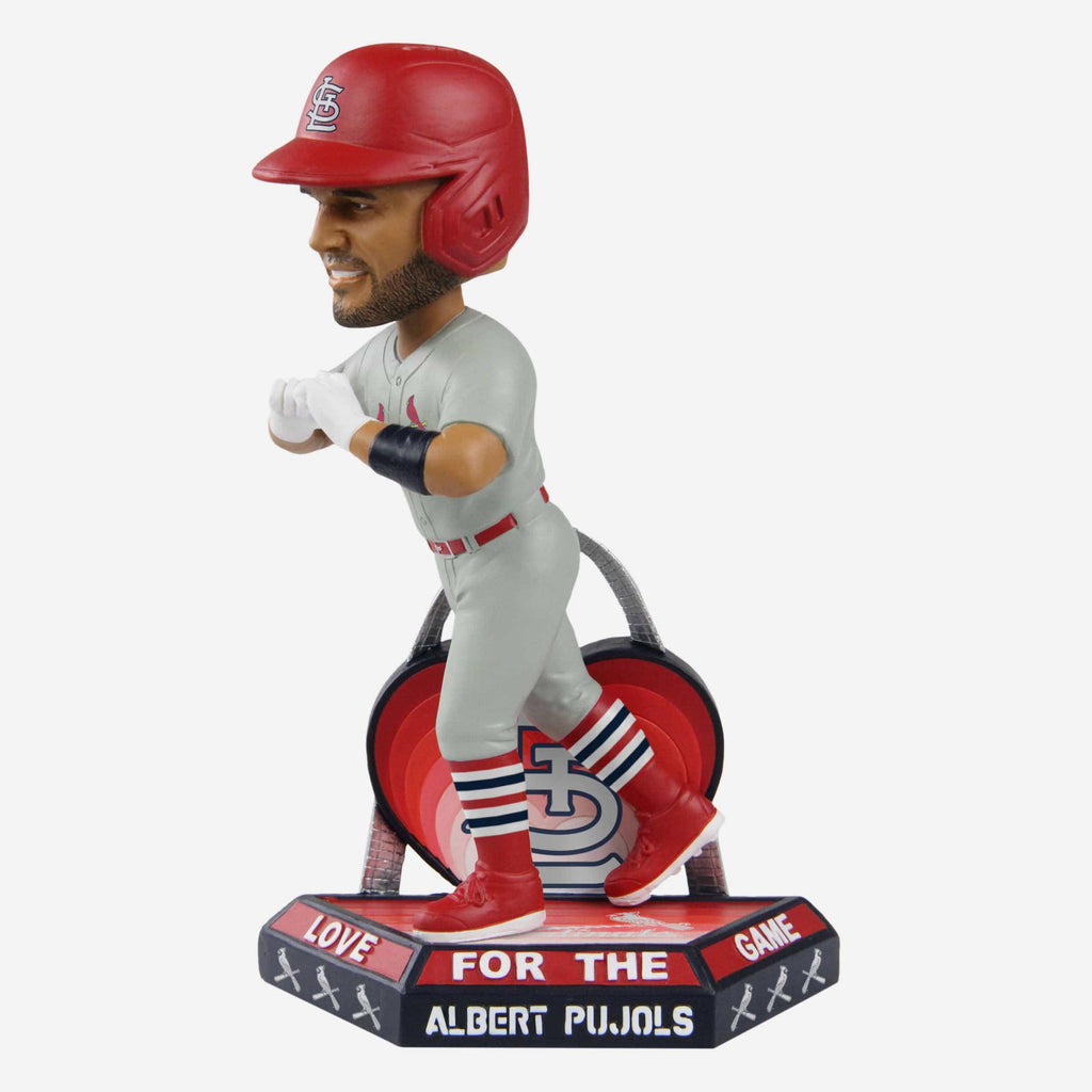 Albert Pujols St Louis Cardinals Heart Sign Bobblehead FOCO - FOCO.com