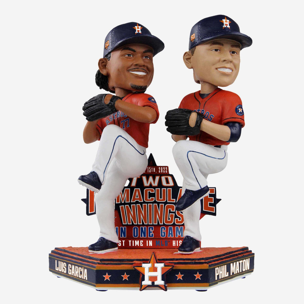 Phil Maton & Luis Garcia Houston Astros Immaculate Innings Dual Bobblehead FOCO - FOCO.com