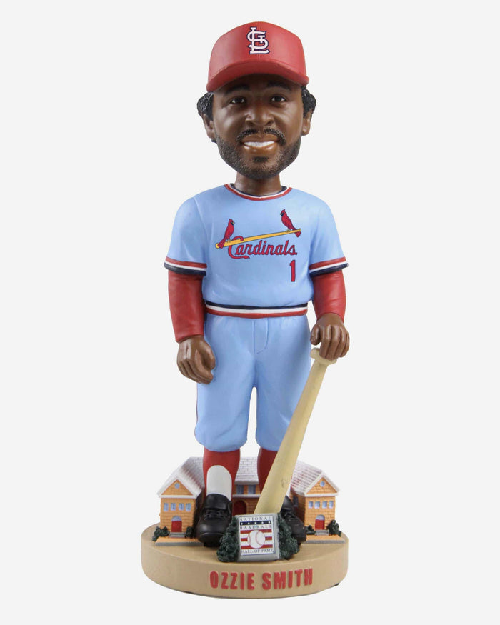 Ozzie Smith St Louis Cardinals Legends Of The Park Hall Of Fame Bobblehead FOCO - FOCO.com