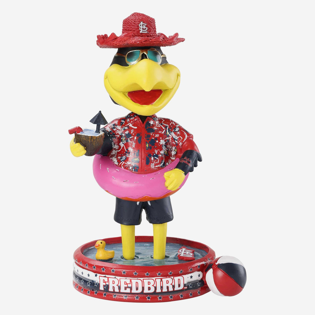 Fredbird St Louis Cardinals Memorial Day Mascot Bobblehead FOCO - FOCO.com