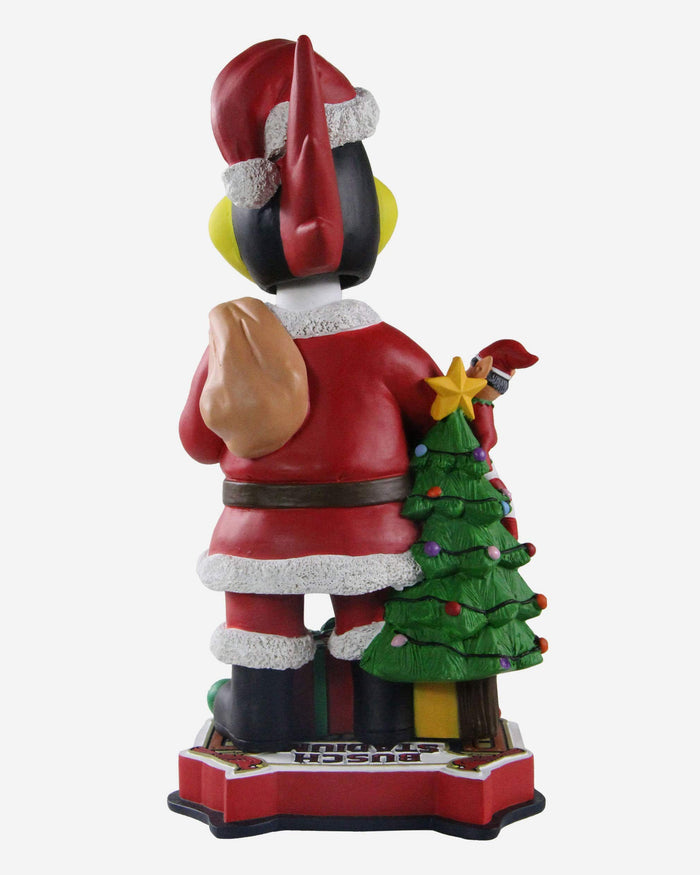 Fredbird St Louis Cardinals Santa Claus Mascot Bobblehead FOCO - FOCO.com