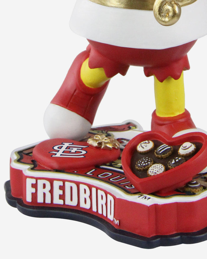 Fredbird St Louis Cardinals Valentines Day Bobblehead FOCO - FOCO.com