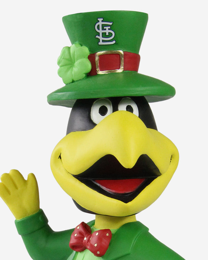 Fredbird St Louis Cardinals St Patricks Day Mascot Bobblehead FOCO - FOCO.com