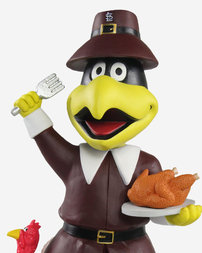 Fredbird St Louis Cardinals Original Thanksgiving Mascot Bobblehead FOCO - FOCO.com