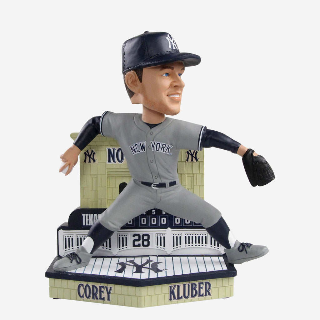 Corey Kluber New York Yankees No Hitter Bobblehead FOCO - FOCO.com