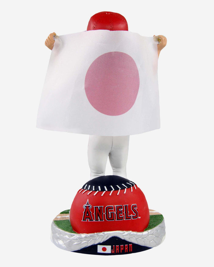 Shohei Ohtani Los Angeles Angels National Flag Bobblehead FOCO - FOCO.com