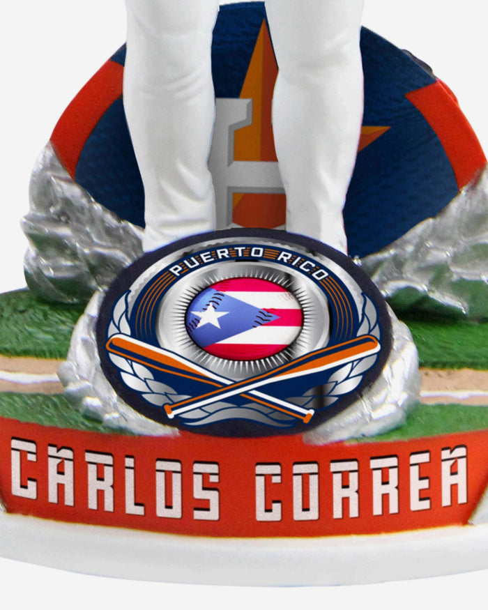 Carlos Correa Houston Astros National Flag Bobblehead FOCO - FOCO.com