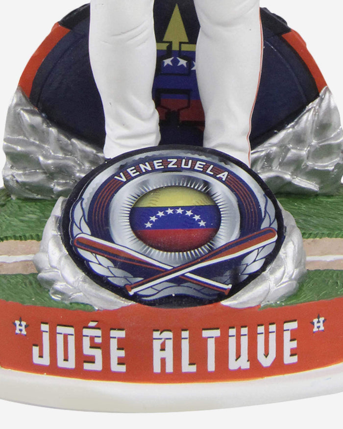 Jose Altuve Houston Astros National Flag Bobblehead FOCO - FOCO.com