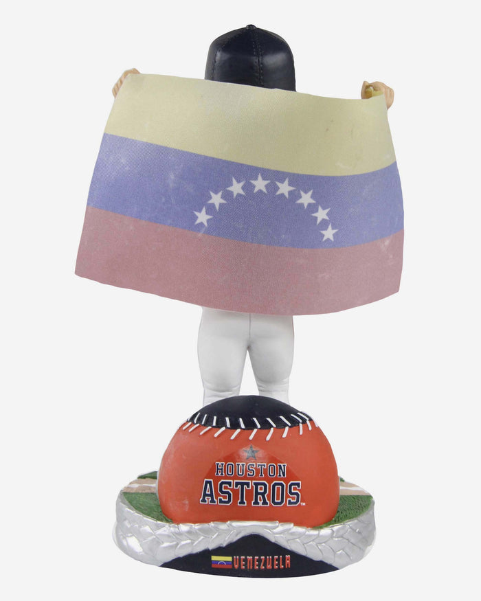 Jose Altuve Houston Astros National Flag Bobblehead FOCO - FOCO.com