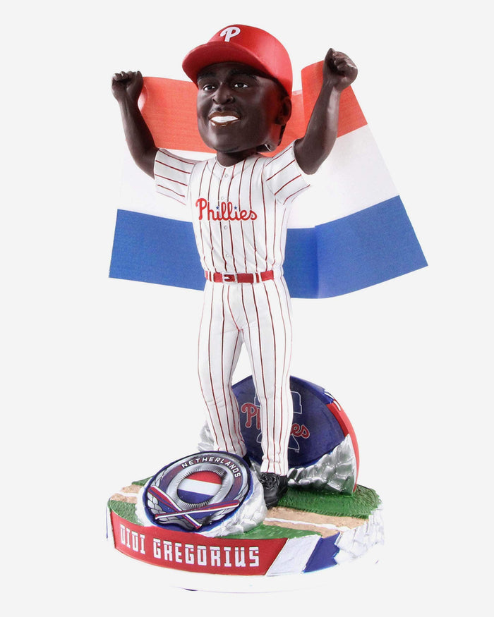 Didi Gregorius Philadelphia Phillies National Flag Bobblehead FOCO - FOCO.com