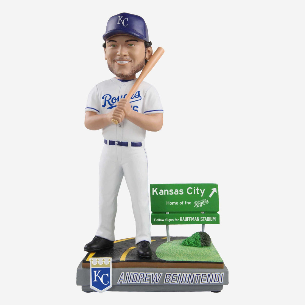 Andrew Benintendi Kansas City Royals Next Stop Bobblehead FOCO - FOCO.com