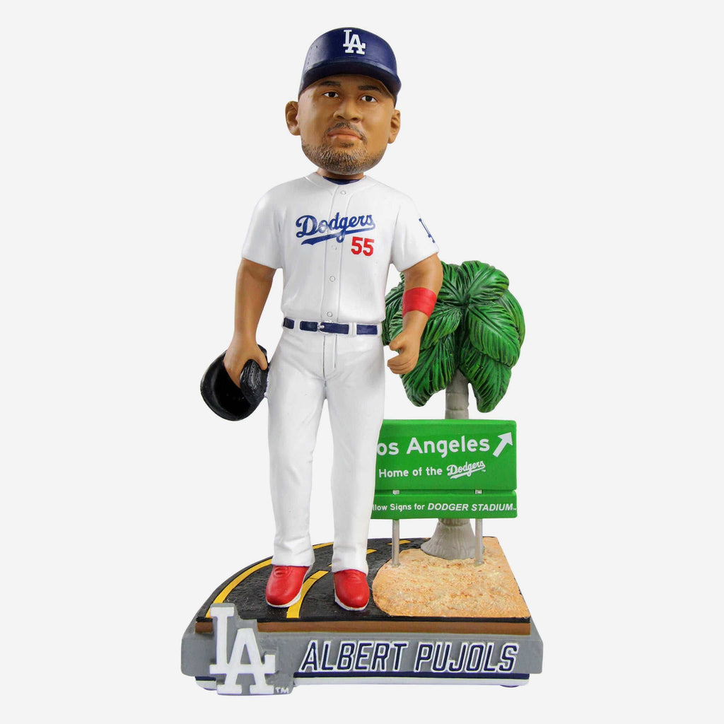 Albert Pujols Los Angeles Dodgers Next Stop Bobblehead FOCO - FOCO.com