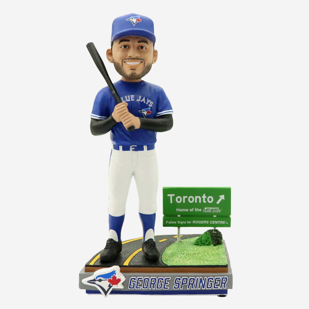 George Springer Toronto Blue Jays Next Stop Bobblehead FOCO - FOCO.com