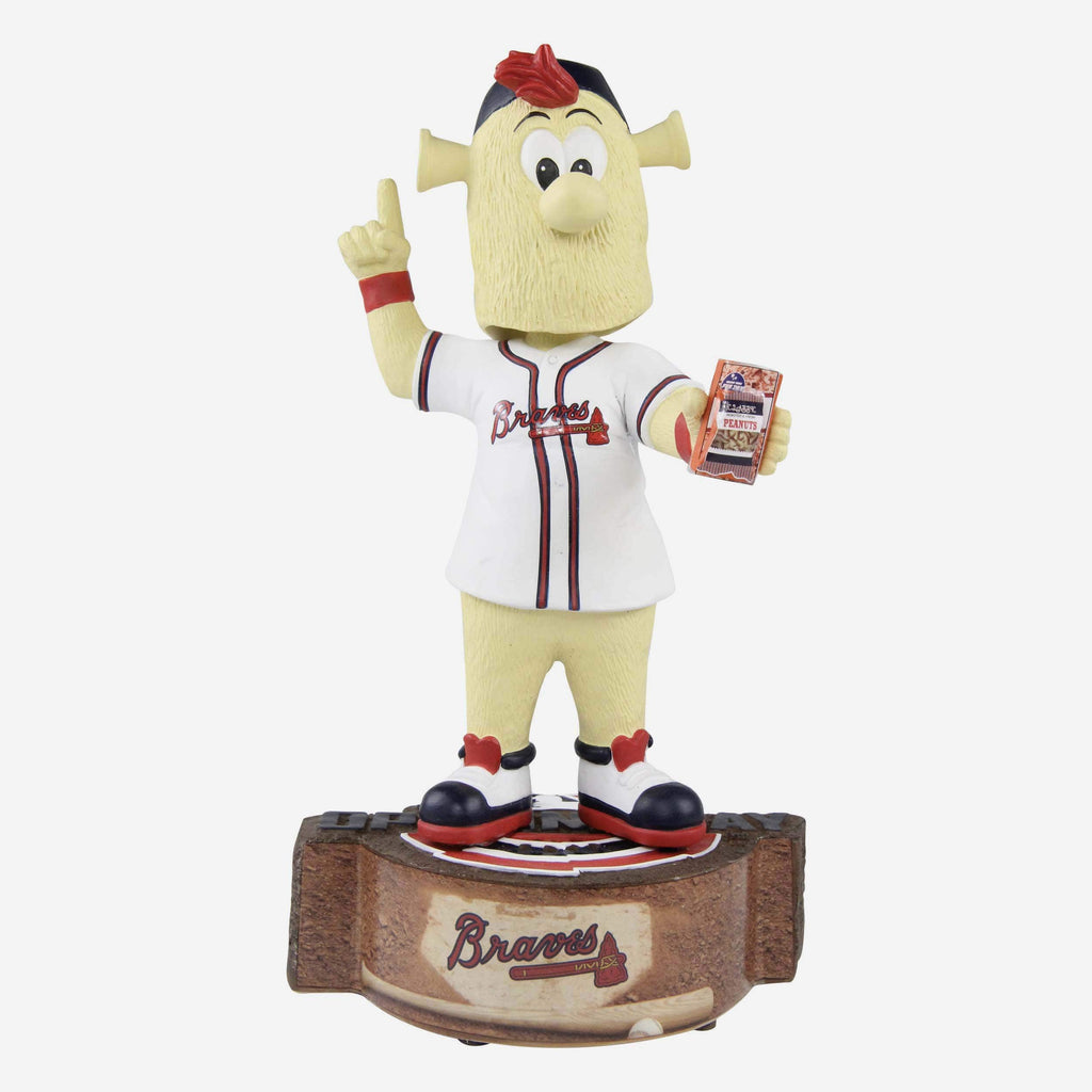 Blooper Atlanta Braves Opening Day Mascot Bobblehead FOCO - FOCO.com