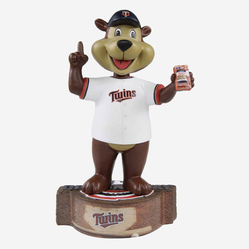 TC Bear Minnesota Twins Opening Day Mascot Bobblehead FOCO - FOCO.com