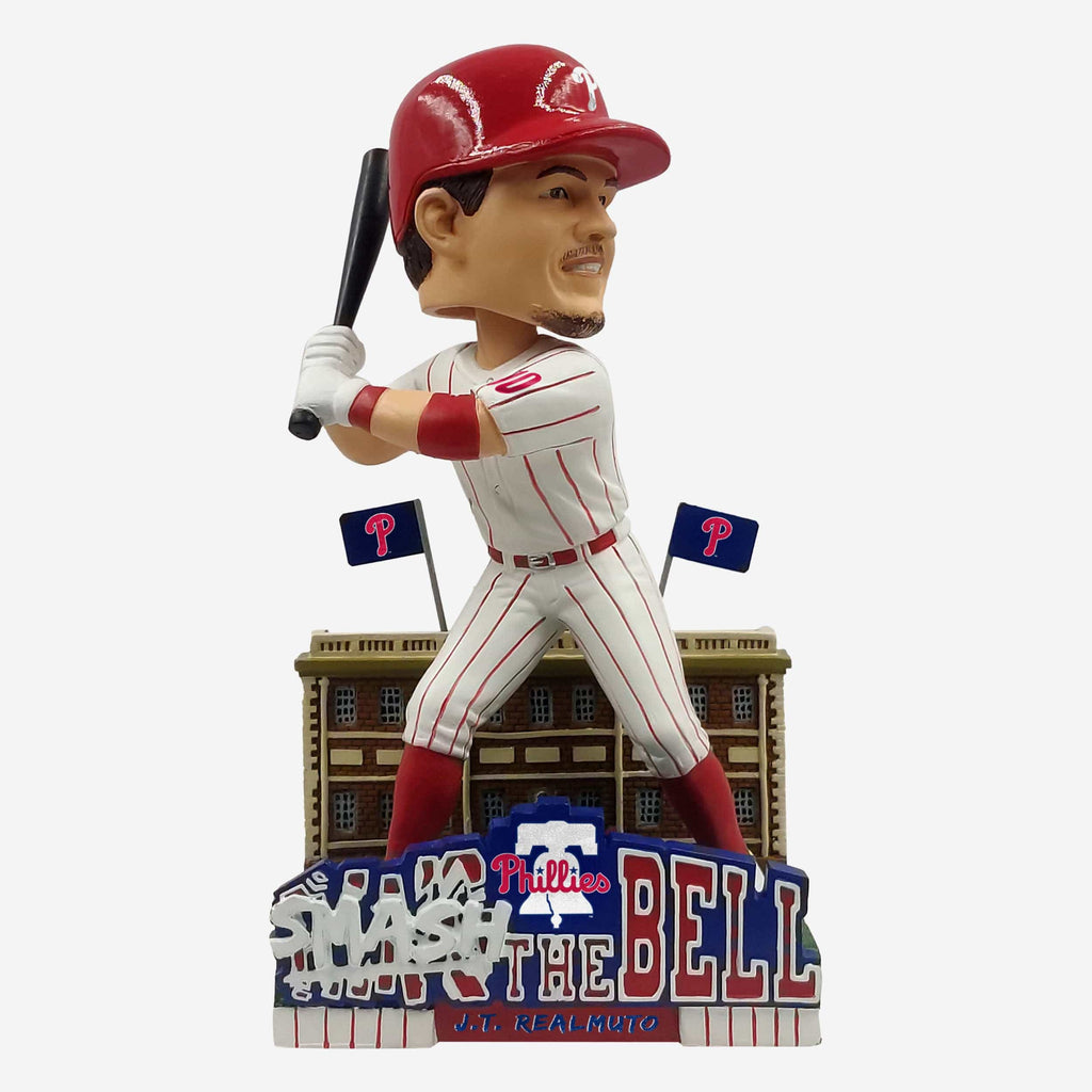 JT Realmuto Philadelphia Phillies Smash The Bell Broad St Bobblehead FOCO - FOCO.com