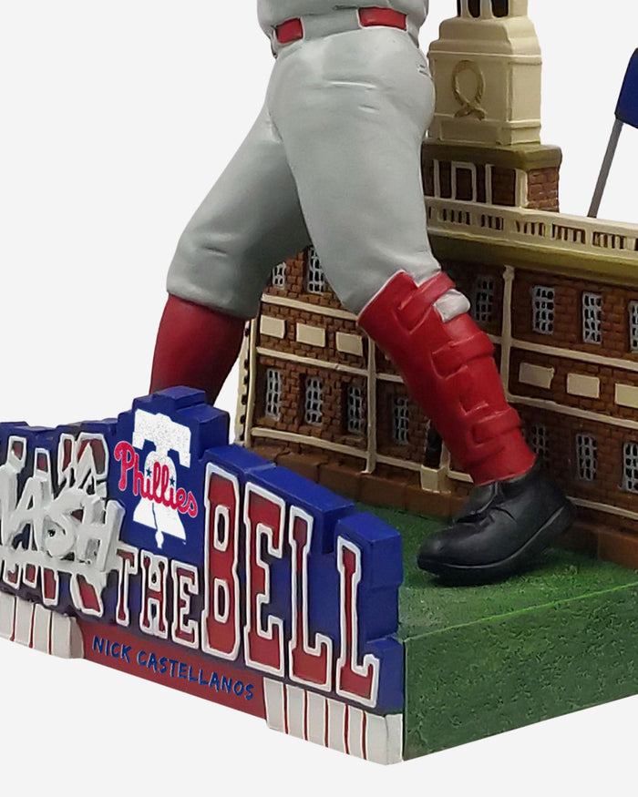 Nick Castellanos Philadelphia Phillies Smash The Bell Broad St Bobblehead FOCO - FOCO.com