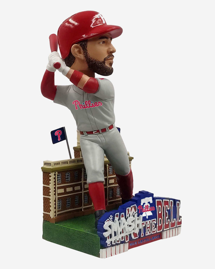 Nick Castellanos Philadelphia Phillies Smash The Bell Broad St Bobblehead FOCO - FOCO.com