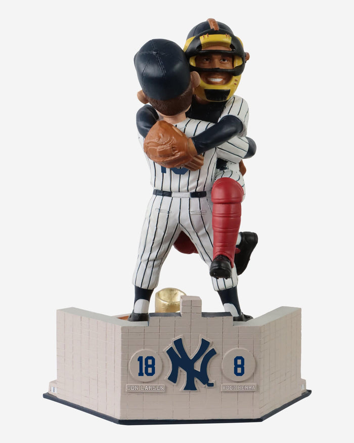 Don Larsen & Yogi Berra New York Yankees Perfect Game Dual Spinner Bobblehead FOCO - FOCO.com