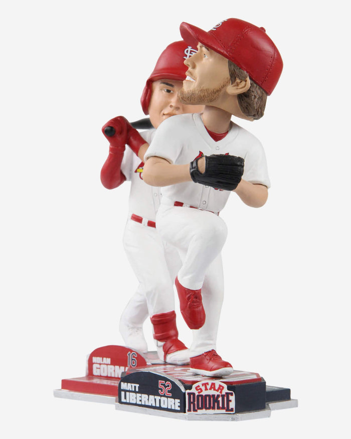 Nolan Gorman & Matthew Liberatore St Louis Cardinals Star Rookie Bobblemate Dual Bobblehead FOCO - FOCO.com