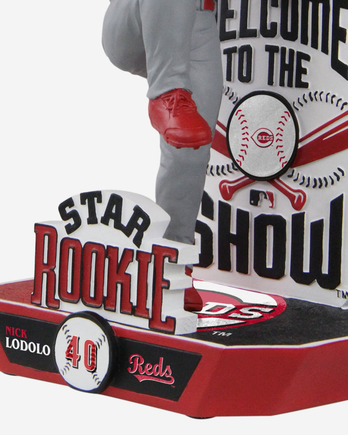 Nick Lodolo Cincinnati Reds Star Rookie Prospect Bobblehead FOCO - FOCO.com