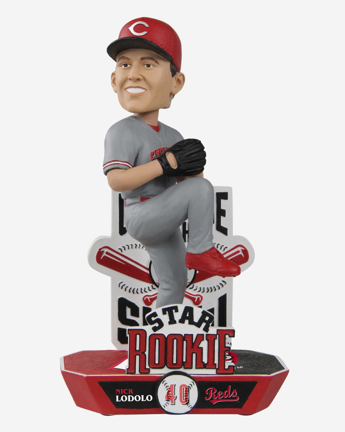 Nick Lodolo Cincinnati Reds Star Rookie Prospect Bobblehead FOCO - FOCO.com