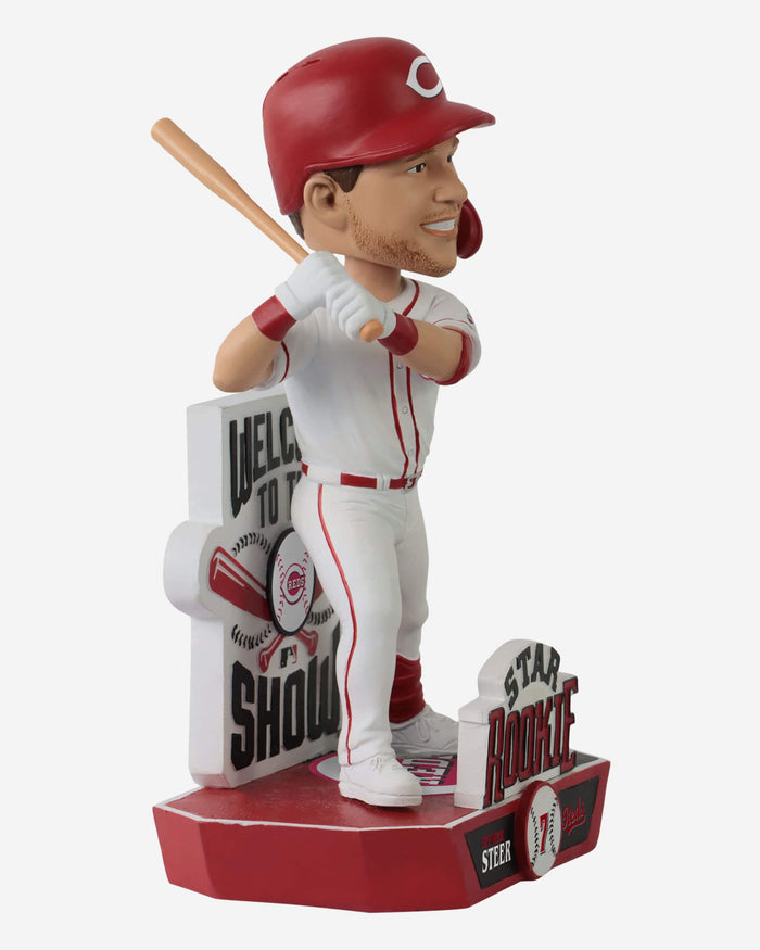 Spencer Steer Cincinnati Reds Star Rookie Bobblehead FOCO - FOCO.com