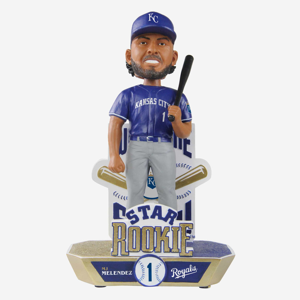 MJ Melendez Kansas City Royals Star Rookie Prospect Bobblehead FOCO - FOCO.com