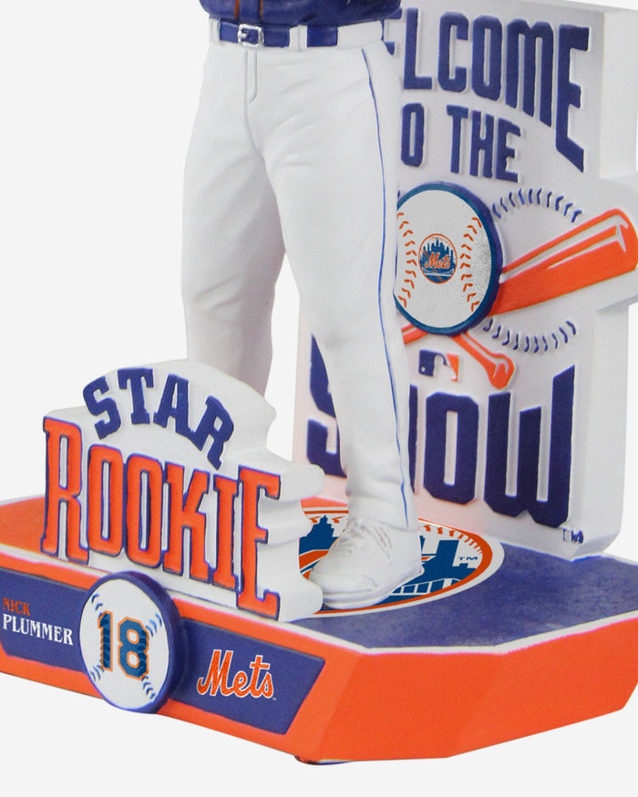 Nick Plummer New York Mets Star Rookie Prospect Bobblehead FOCO - FOCO.com