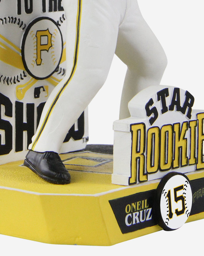 Oneil Cruz Pittsburgh Pirates Star Rookie Prospect Bobblehead FOCO - FOCO.com