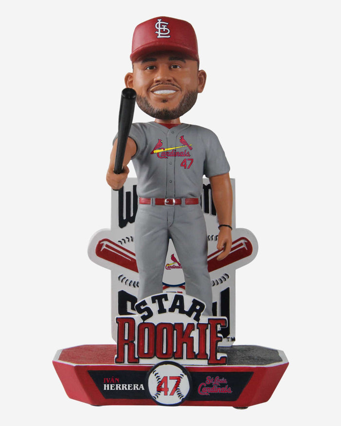 Ivan Herrera St Louis Cardinals Star Rookie Prospect Bobblehead FOCO - FOCO.com