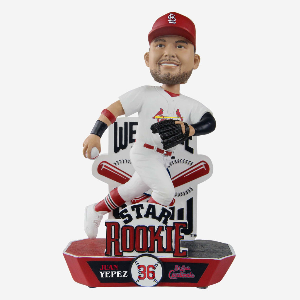Juan Yepez St Louis Cardinals Star Rookie Prospect Bobblehead FOCO - FOCO.com