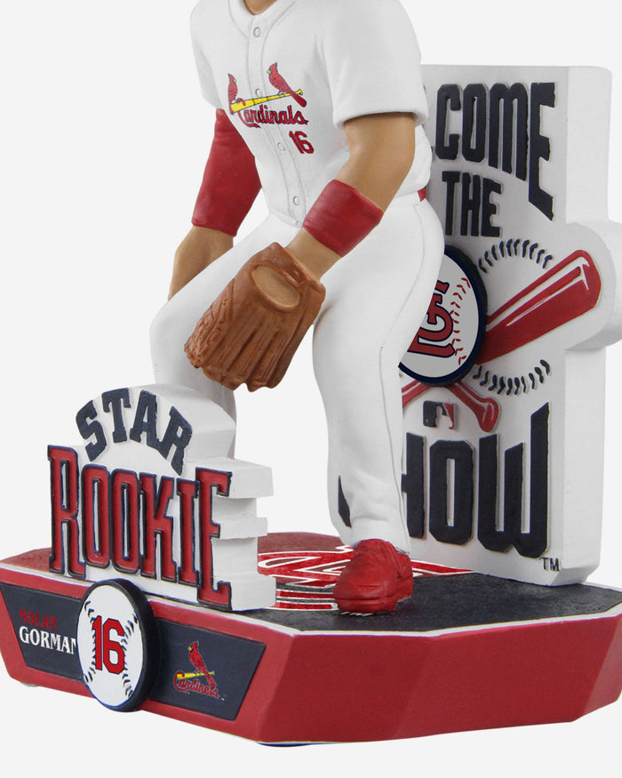 Nolan Gorman St Louis Cardinals Star Rookie Prospect Bobblehead FOCO - FOCO.com