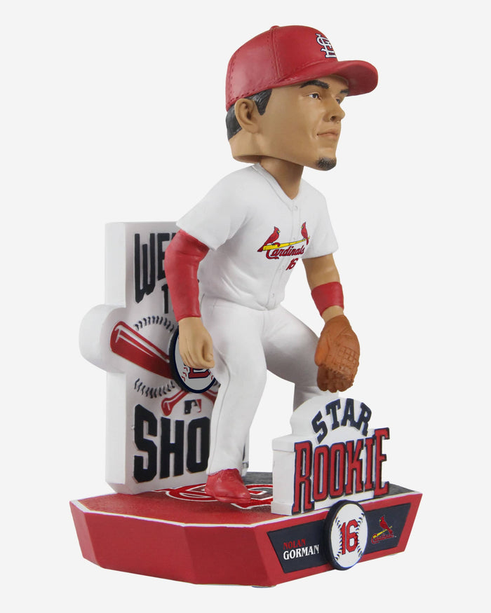 Nolan Gorman St Louis Cardinals Star Rookie Prospect Bobblehead FOCO - FOCO.com