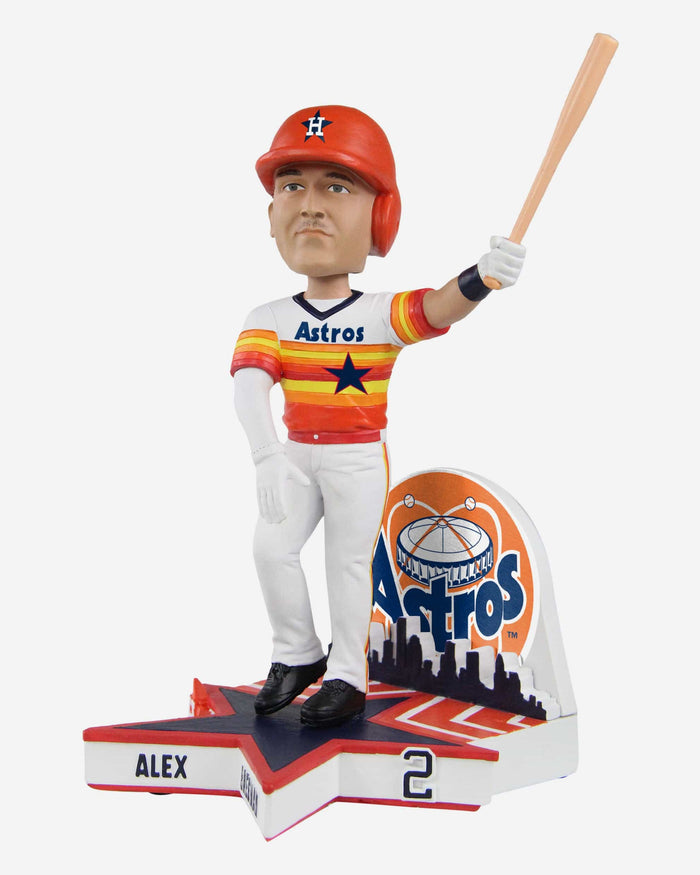 Alex Bregman Houston Astros Retro Jersey Bobblehead FOCO - FOCO.com