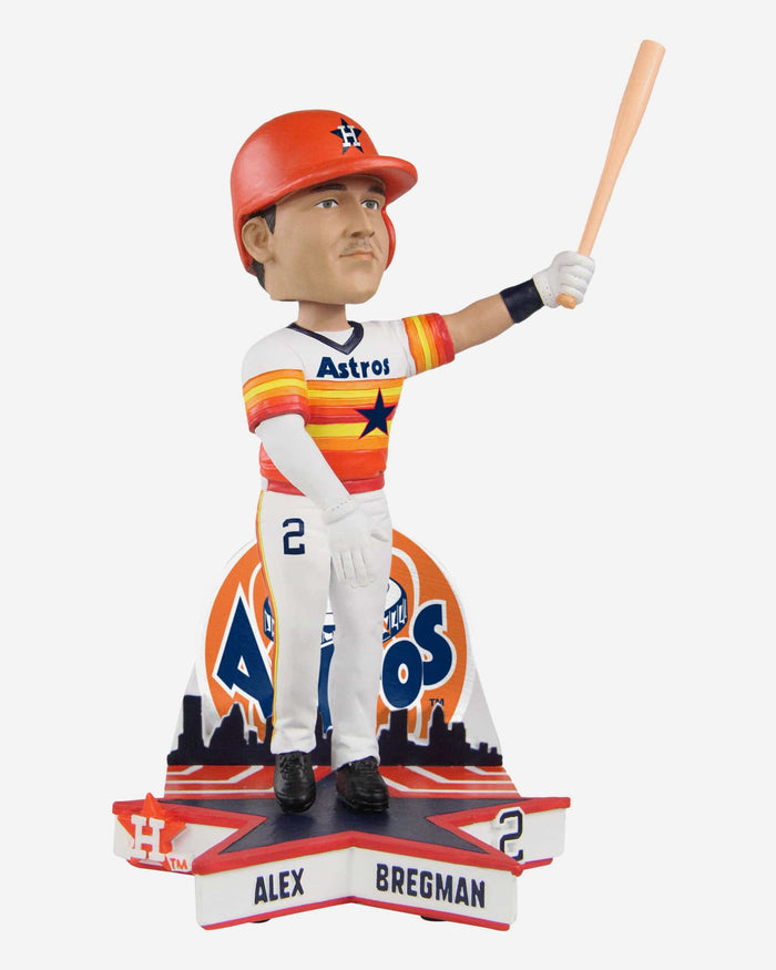 Alex Bregman Houston Astros Retro Jersey Bobblehead FOCO - FOCO.com