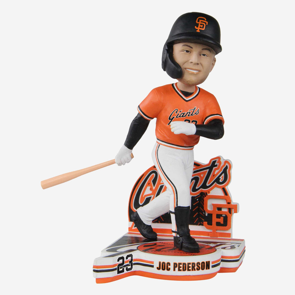 Joc Pederson San Francisco Giants Retro Jersey Bobblehead FOCO - FOCO.com