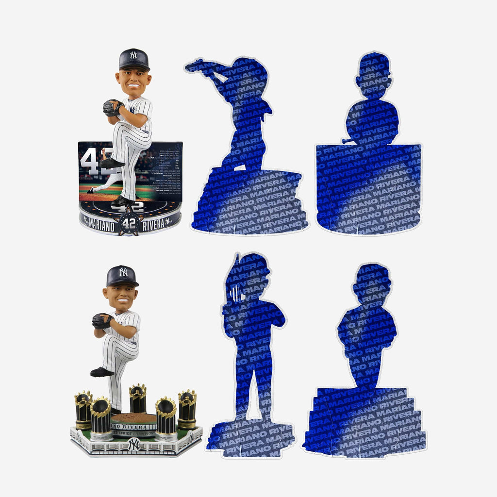 Mariano Rivera New York Yankees Bobblehead Collection Set FOCO - FOCO.com