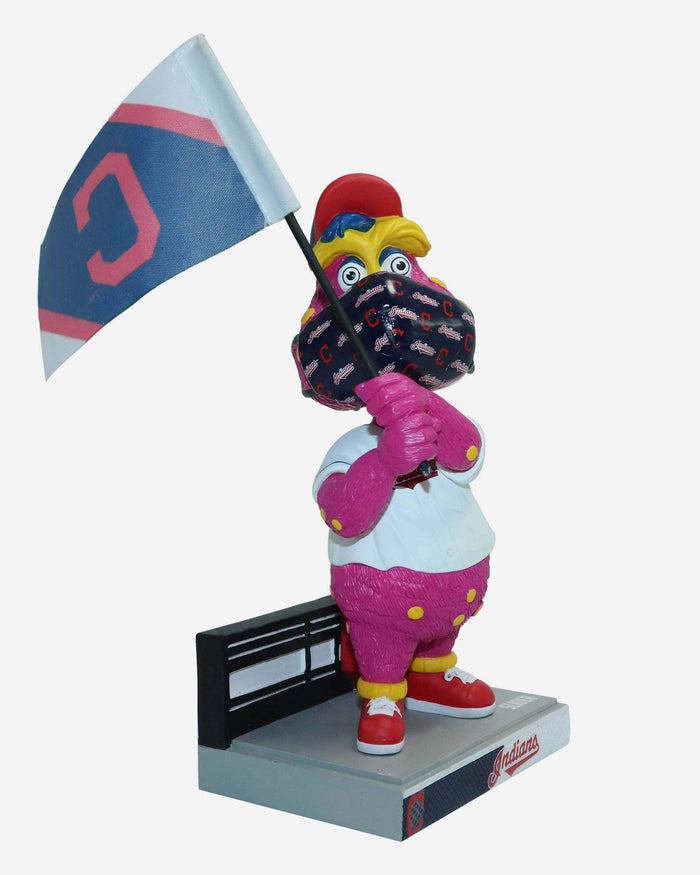 Slider Cleveland Guardians The Show Goes On Mascot Bobblehead FOCO - FOCO.com