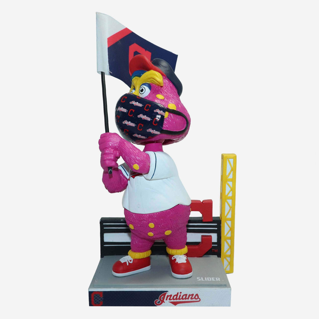 Slider Cleveland Guardians The Show Goes On Mascot Bobblehead FOCO - FOCO.com