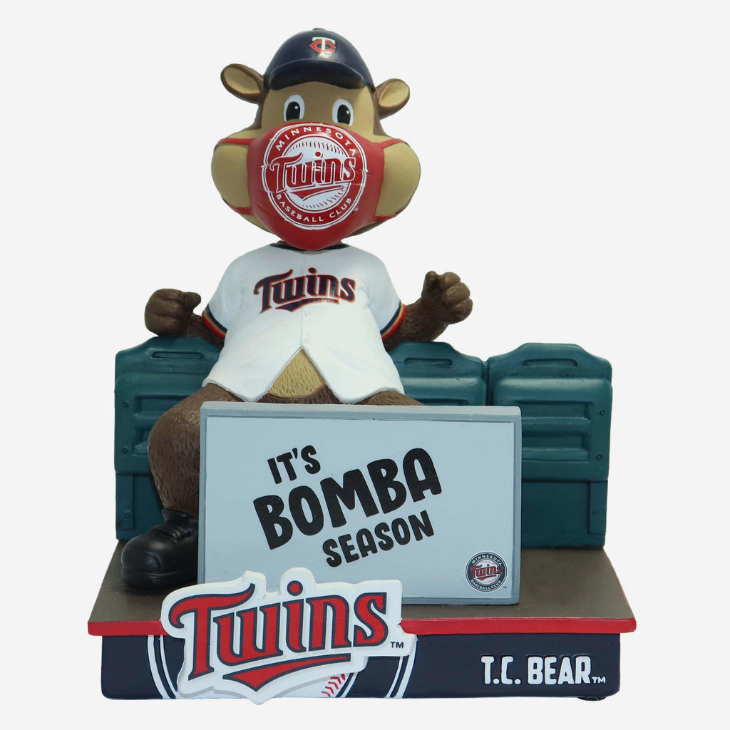 TC Bear Minnesota Twins The Show Goes On Mascot Bobblehead FOCO - FOCO.com